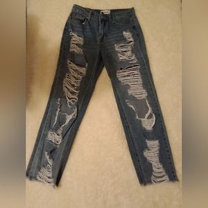 TRICOT JEANS. Size 1. 24x25. 9" rise